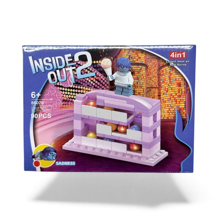 Конструктор Inside Out 2 – Sadness (90 части, 4 в 1)