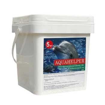 Хлор Aqua Helper Multitab 5в1 (таблетки 200гр) (5 кг)