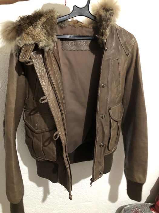 Дамско кожено яке