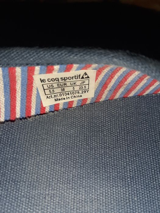 Гуменки/маратонки le coq sportif номер 38