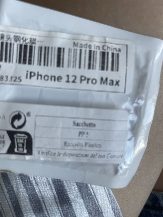 Vand folie iPhone 12 pro max