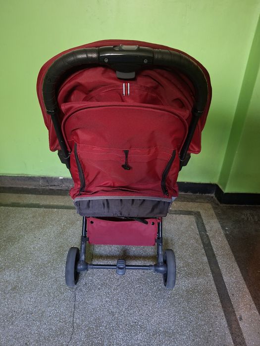 Сгъваема бебешка количка Mast M2 Fashion, Wine Red