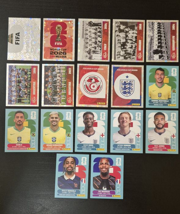 Редки стикери Панини - Panini World Cup 2026 - на брой