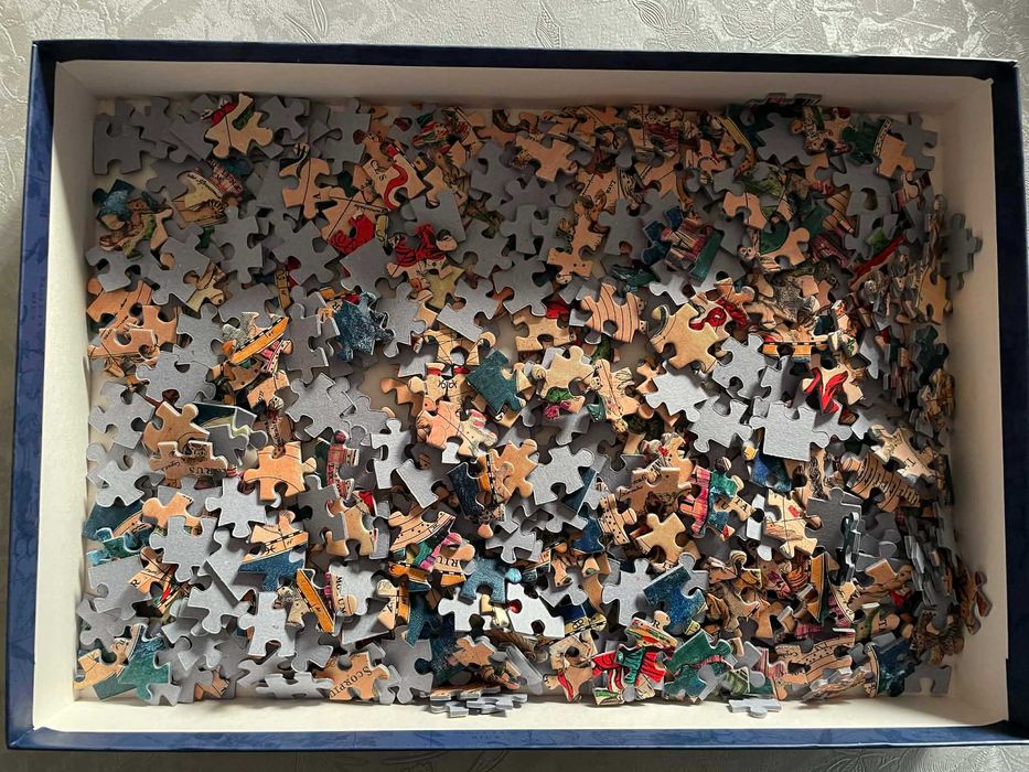 Пъзели 500 и 1000 части