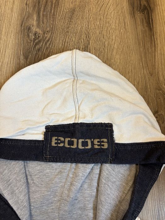 Jacheta cu glugă Armani Jeans made Italy cotton Hemp cânepă retro