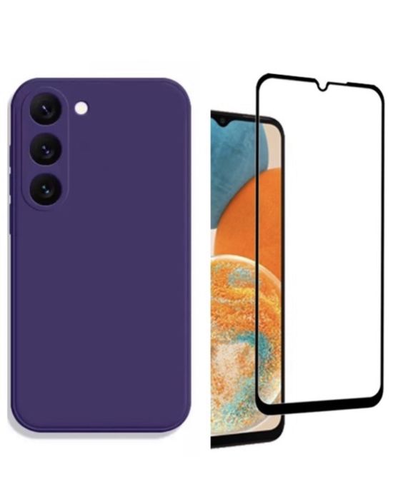 Samsung A52/A53/A54/A55/A56 Husa Catifea Inside + Folie Sticla Premium