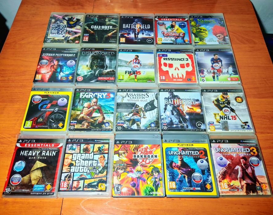 Коллекционные игры PS3