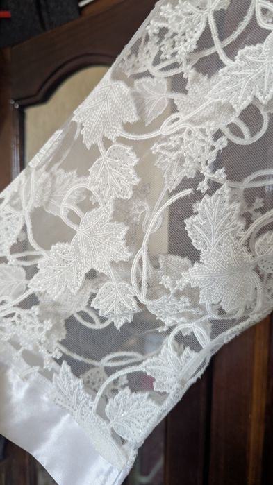 Дамски дантелен халат М размер