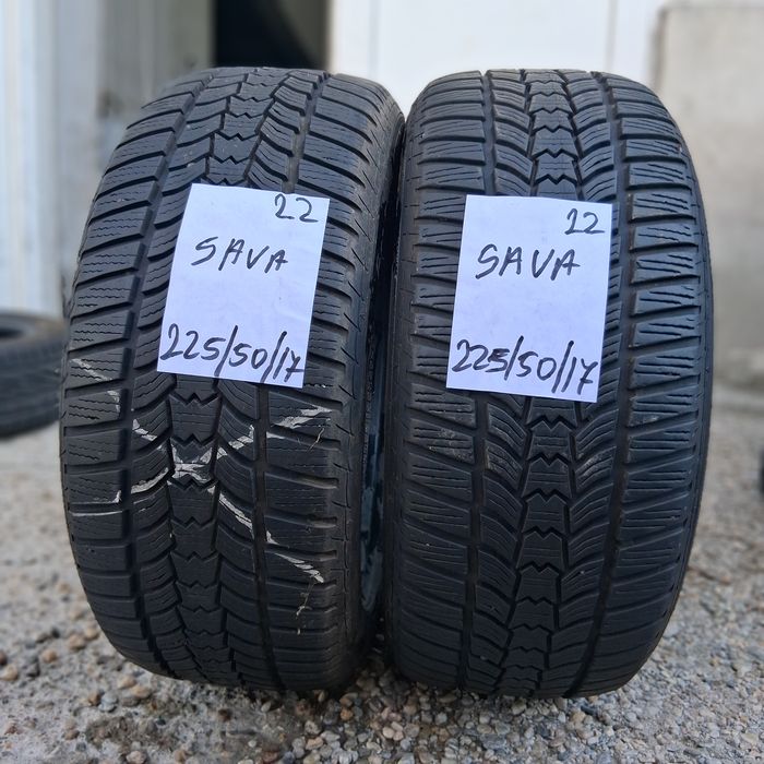 2×225/50/17 M+S.SAVA 2022.Stare excelenta.