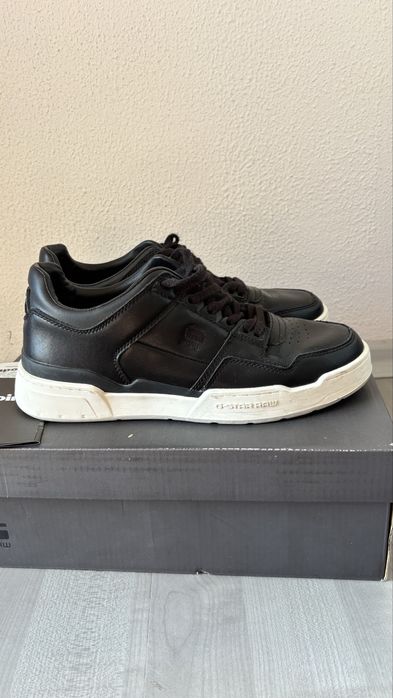 G-Star Attacc BSC черни кожени обувки