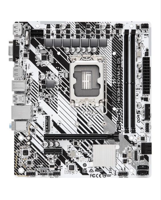 Asrock H610M LGA1700 M2-2x DDR5-2x