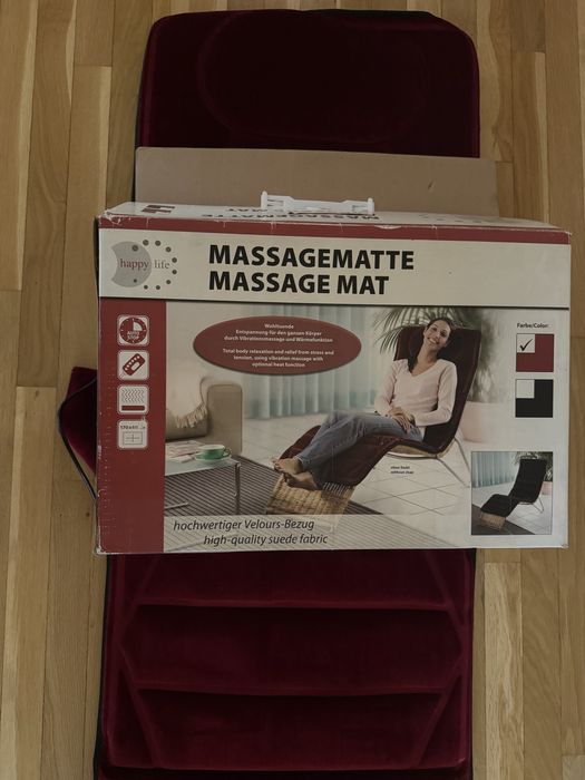 Saltea electrica de masaj.