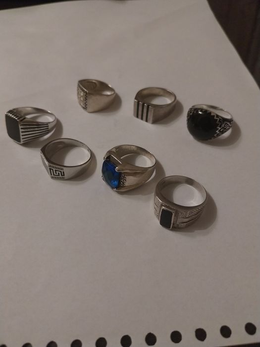 Inel argint bărbătești