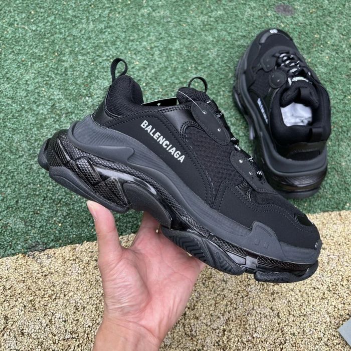 Balenciaga Triple S - Dark Grey/Black/Dark Green