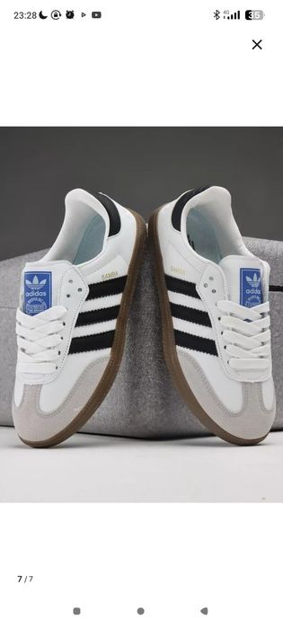 Кроссовки Adidas Samba, 38-39 размер