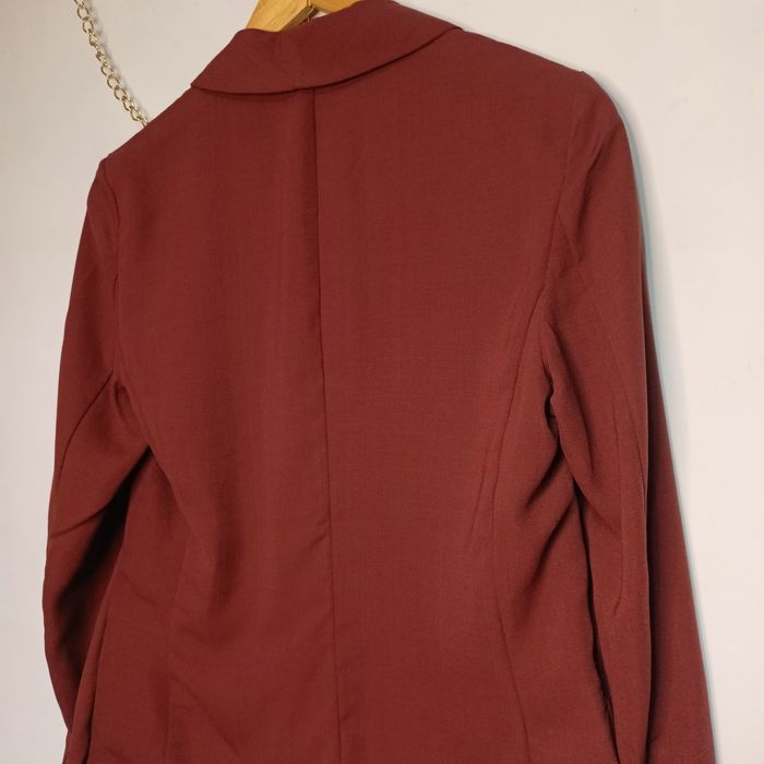 Sacou Damă Vero Moda 36, Nou cu Etichetă, Roșu-Cărămiziu Model  trend