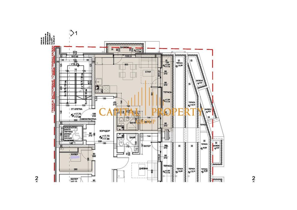 Тристаен апартамент, ново строителство, Левски, гр.Варна