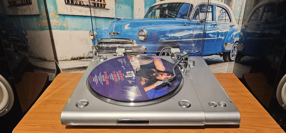 Pick-up picap turntable pickup TCM 259958 - cu ieșire USB