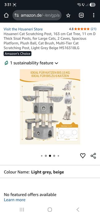 Ansamblu pisici XXL nou