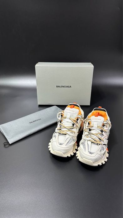 Balenciaga Track - Бял Оранжев