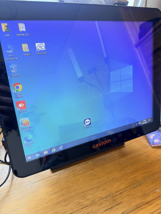 Моноблок POS системы  ,сканер ,принтер ,денежный ящик