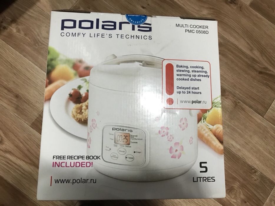 Мультиварка POLARIS PMC 0508D НОВАЯ!