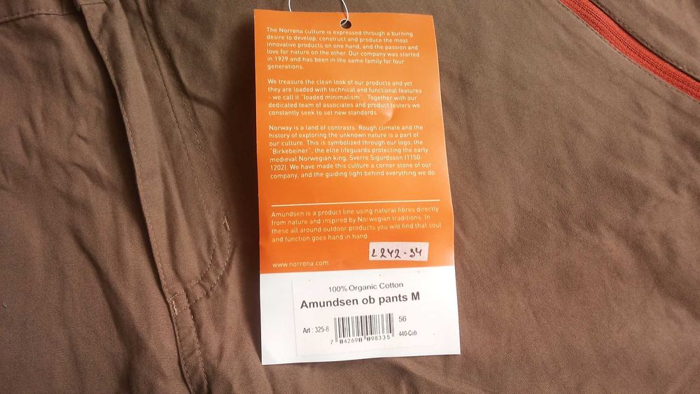 NORRONA Amunsen Oc Bukse размер 56 / XXL панталон със здрава материя - 1500