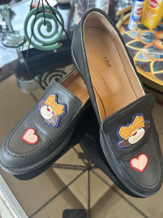 Pantofi loafers Love Moschino