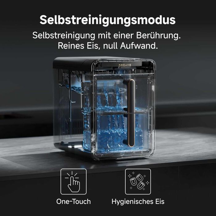 Нов Ледогенератор Машина за Лед Dreame Aura, 2 Вида Лед Самопочистване