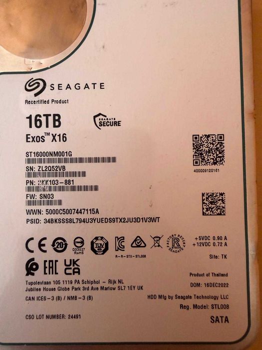 seagate 16 tb second hand si noi de vanzare • Anunturi • OLX.ro