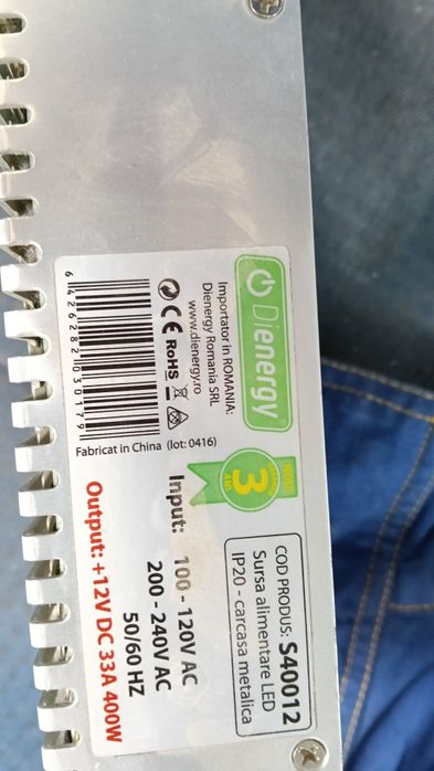 Sursa banda led nu asigur transport