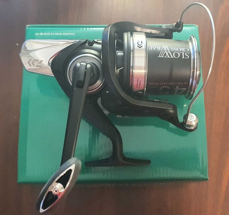 Mulineta noua !! Daiwa 23 Superspod 45
