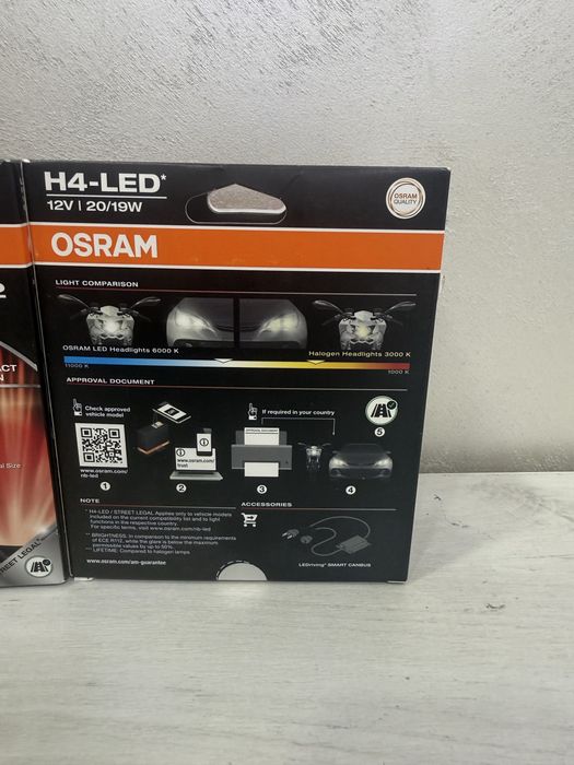 Osram H4 Led sigilate !