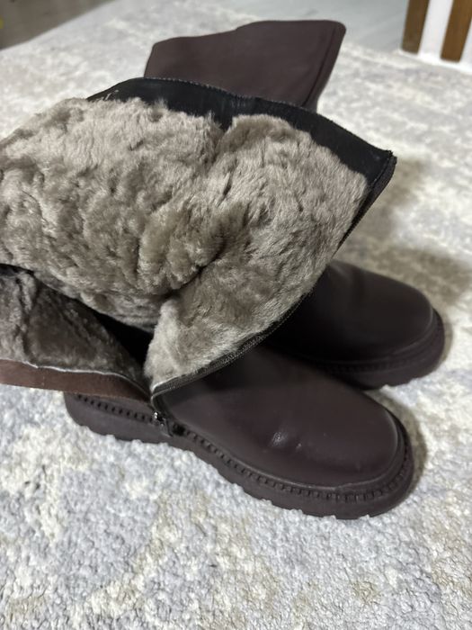 Зимние сапоги, натуралка полностью