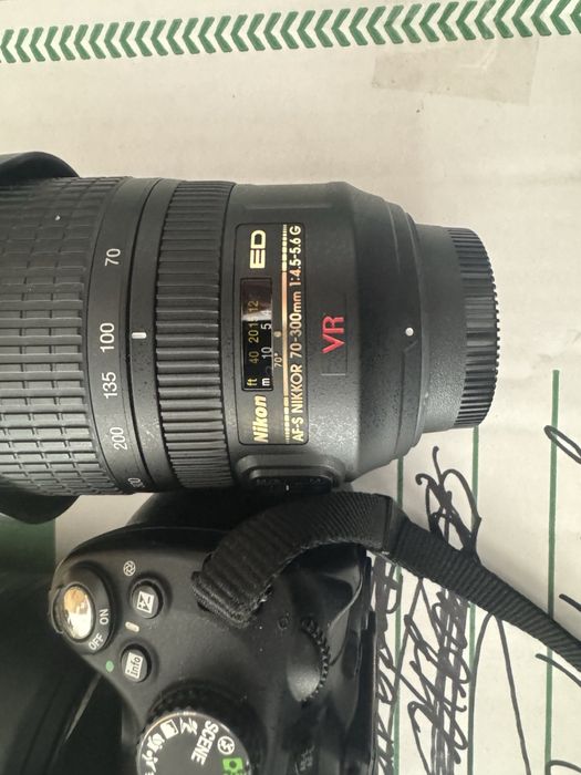 Промо Фотоапарат Nikon+ три обектива