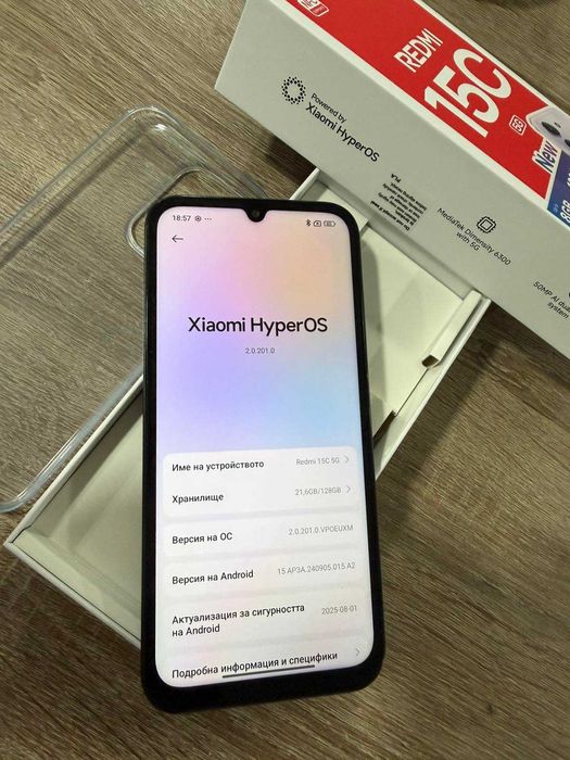 REDMI 15c Midnight Black