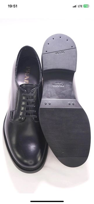 Туфли Prada, 41, оригинал, 100% Италия кожа