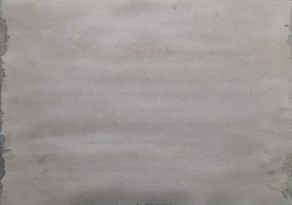 Malcolm Morley, Acuarelă și guașă pe carton, Semnat, Dim. 30 x 42 cm