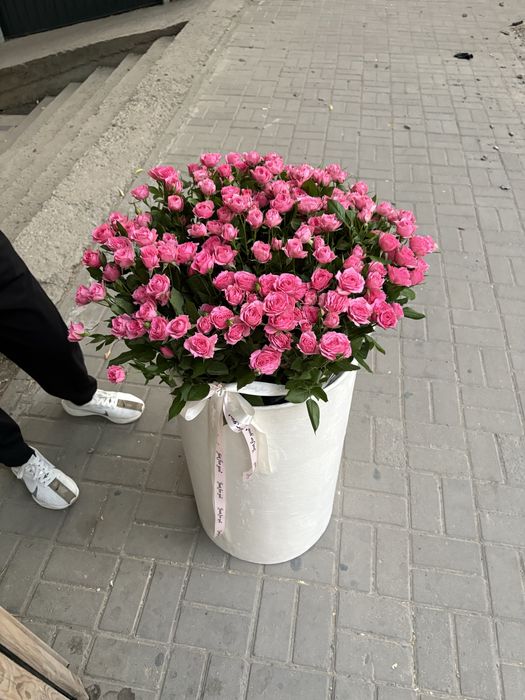 Цветы свежие брал сегодня