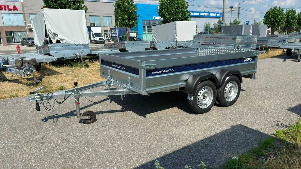Remorca 750 kg Repo QRDS 2615 PRO, Dimensiuni 2600X1500