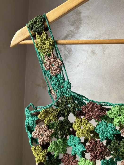 Top croșetat manual 100% bumbac