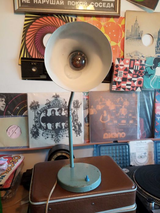 Лампа настольная советская лофт