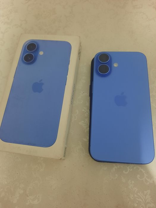 iPhone 16 128 гб аккумулятор 100%