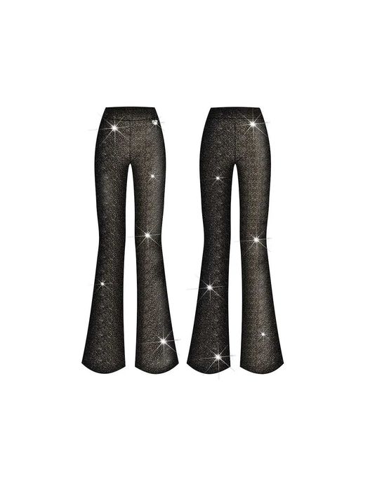 Guess Черен Клин Панталон Regular Fit / 12 г