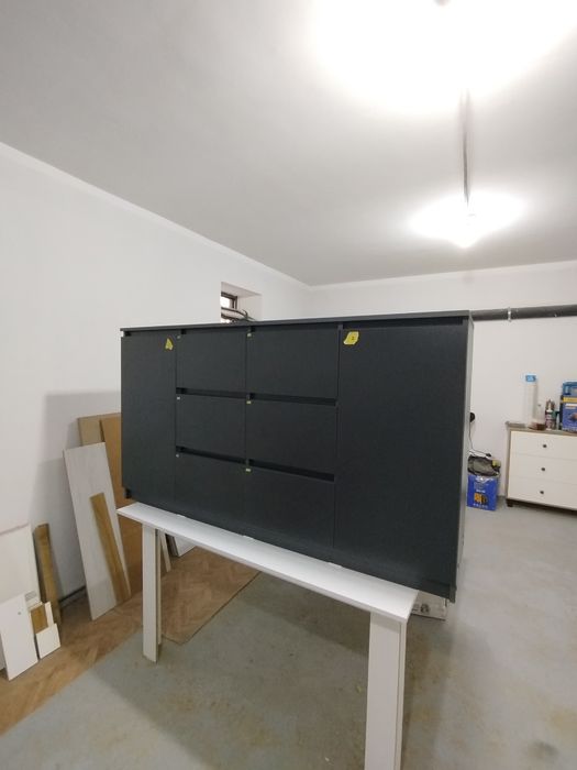 Комод 2 дверей 6 ящика с ЛДСП