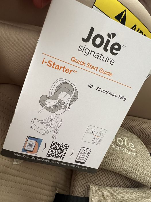 Столче за кола Joie i-Starter - чисто ново