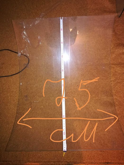 Стекло для гастрономических холодильников