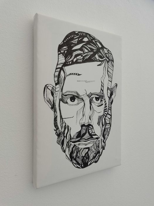 Tablou realizat in pix printat