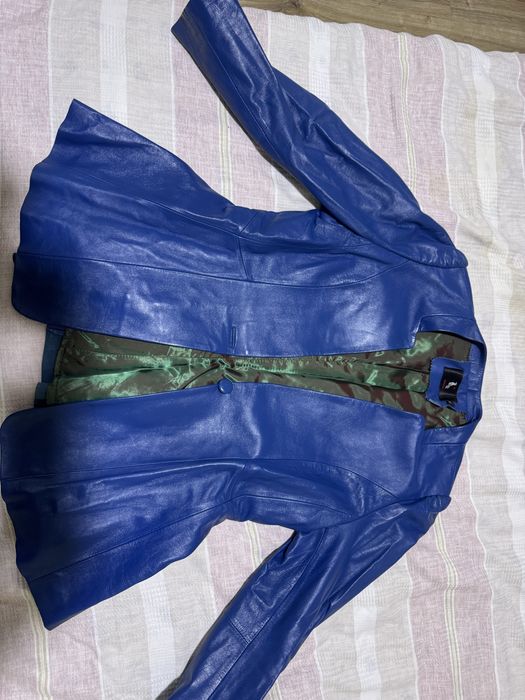 Кожанный пиджак