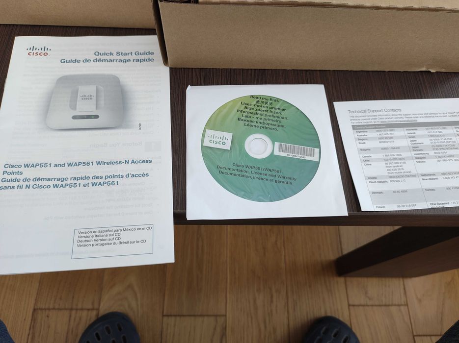 Cisco WAP551 Wireless Access Point, рутер